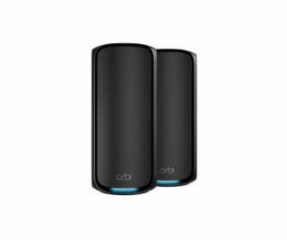 NETGEAR ORBI9 QB WIFI7 2P 1Y ARMOR BLK BNDL