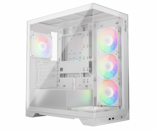 ADATA XPG INVADER X/Midi Tower/Transpar./Bílá