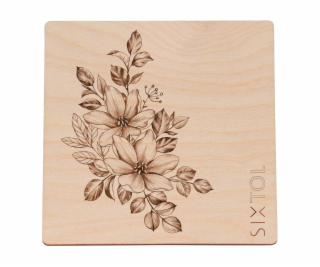 Dřevěné destičky CREATIVE WOOD SET 5, 10 x 10 cm SIXTOL