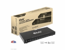 Club3D Video splitter 1:8 HDMI 2.0 4K60Hz UHD, 8 portů