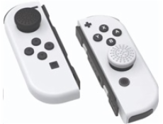 VENOM VS4930 Nintendo Switch Thumb Grips (4x) - Black and White