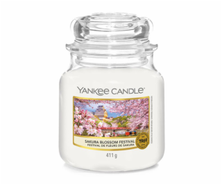 Svíčka ve skleněné dóze Yankee Candle, Festival sakury, 4...