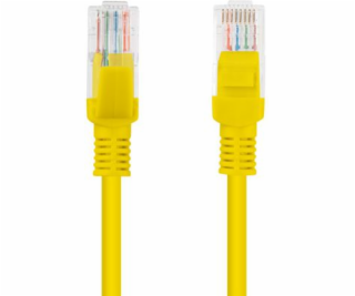 PATCHCORD CAT.6 1M ŽLTÁ MOTORKA PREŠLA LANBERG