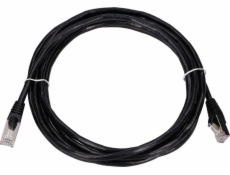 LAN Patchcord CAT.5E FTP 3m, fóliovaný kroucený pár, měděný