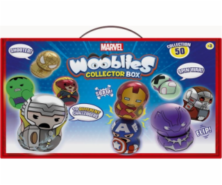 Figúrka Tm Toys Marvel Wooblies - zberateľská krabica + 4...