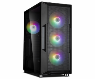 Zalman skříň I3 Neo / middle tower / ATX / 4x120 RGB / 2x...