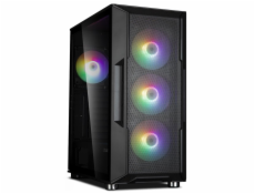 Zalman skříň I3 Neo / middle tower / ATX / 4x120 RGB / 2xUSB 3.0 / 1xUSB 2.0 / prosklená bočnice / černá
