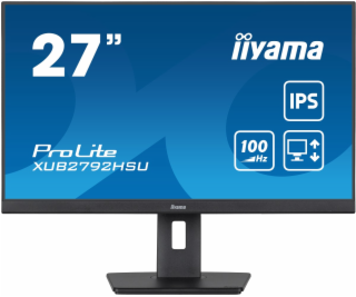 iiyama ProLite/XUB2792HSU-B6/27 /IPS/FHD/100Hz/0,4ms/Blac...