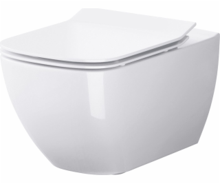 Cersanit Virgo Clean On WC mísa s pomalu se zavírajícím s...