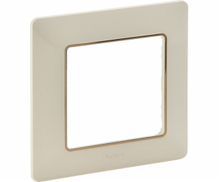 Legrand Valena Life single frame krémová / zlatá (754061)