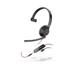 Poly náhlavní souprava Blackwire 5210, 3,5 mm jack + USB-...