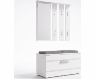 Topeshop GAR OPAL BIEL entryway cabinet