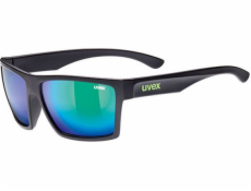 Uvex LGL 29, black mat/mir. green