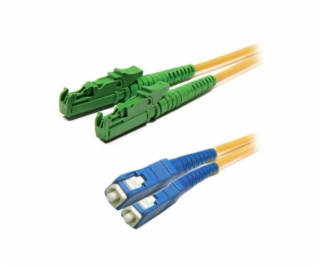 XtendLan FO patch E2000/APC-SC 3m 9/125 duplex, LSOH, G.652d