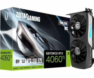 Grafická karta GeForce RTX 4060 Ti Twin Edge OC 8GB GDDR6...