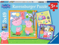  Dětské puzzle Peppova rodina a přátelé