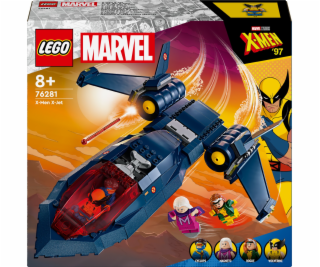 LEGO 76281 Marvel Super Heroes X-Men s X-Jet, stavebnice