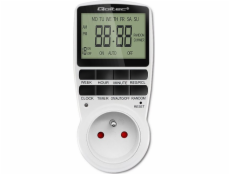 Qoltec Elektronický časovač PC0628 | 3680W | 16A | LCD