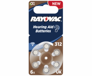 Rayovac Acoustic Special 312 6ks baterie pre nacuvacie pr...