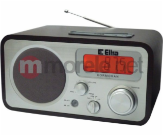 Rádio KORMORAN FM/LW USB hnědé