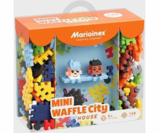 Marioinex Klocki Waffle mini - Dom 148 prvkov