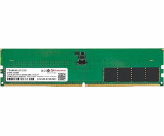TRANSCEND DIMM DDR5 32GB 4800MHz  JM 2Rx8 2Gx8 CL40 1.1V