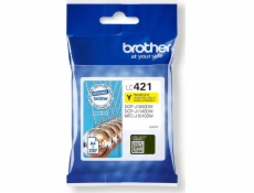 Žltý atrament Brother LC-421Y