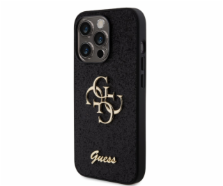Guess PU Fixed Glitter 4G Metal Logo Zadní Kryt pro iPhon...