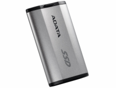 ADATA SD810 4TB SSD / Externí / USB 3.2 Type-C / 2000MB/s Read/Write / stříbrně-šedý