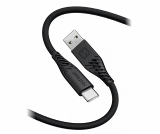 Swissten Datový kabel SOFT SILICONE USB / USB-C 1,5 M 60W...