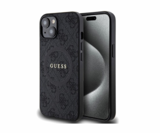 Guess PU Leather 4G Colored Ring MagSafe Zadní Kryt pro i...