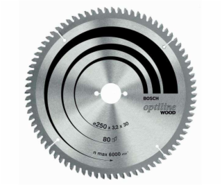 Bosch Circ. Saw Blade OP WO B 254x30-60