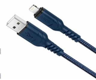 Data kabel HOCO X59 Victory, Lightning, 2,4A, 1m, modrá