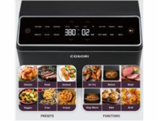 Cosori Dual Blaze 6.4L SMART horkovzdušná  fritéza + 5x špíz a gril. rošt, black