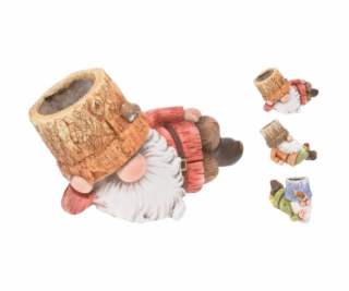 Květináč trpaslík 27 cm modrá