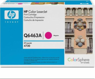 Originální purpurový toner HP 63A (Q6463A)