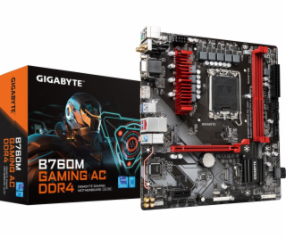 Základní deska B760M Gaming AC DDR4 s1700 2DDR4 DP/HDMI mATX