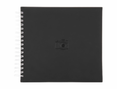 Hama Signs Spiral-Album    28x24 50 white pages black 7500