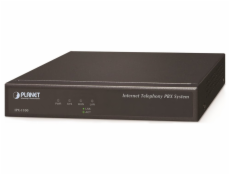 Planet IPX-1100, IP PBX, 100/50 uživatelů, IVR, záznamník/hlas.pošta, DID, BLF, FAX, Skype-SIP, VPN, CZ