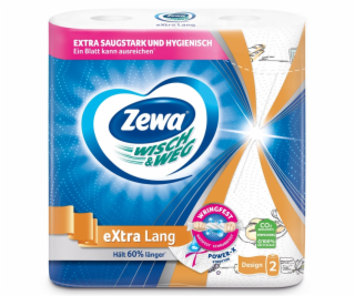 ZEWA Kuchyňské utěrky  Wisch&Weg extra lang , 2vrstvé, 2 ...