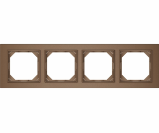 Čtyřmístná pohovka VILMA QR1000, barva moka