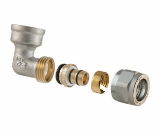 Dvojité demontážní koleno 1470, 16mm x 3/4 , vnitřní závit