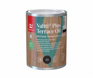 Medový olej Tikkurila Valtti Plus Terrace Oil, černý, 0,9l