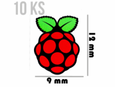 PIMORONI Samolepky malé 12x9 10ks pre Raspberry