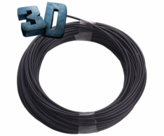 Nápln ABS pre 3D pero cierna 1.75mm