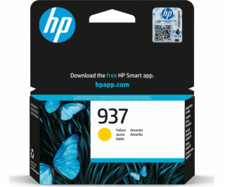 HP 937, Cartridge, žltý (yellow) (4S6W4NE)