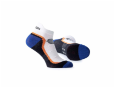 Ponožky Ardon Sport, modrá/bílá/oranžová, 42-45