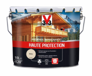Impregnantas V33 Haute Protection, baltas, 10 l