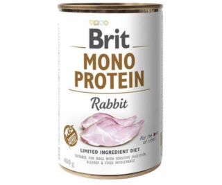 Konzervy pro psy Brit Care, s králíkem, 400 g