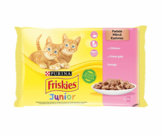 FRISKIES® Junior“ rinkinys padaže su vištiena 0.340 kg